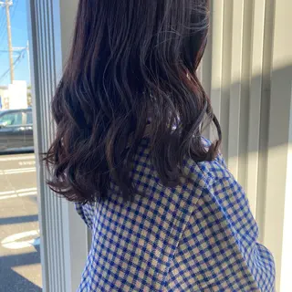 ロング カラー 髪質改善🫧ベージュ 椙山 響のヘアスタイル