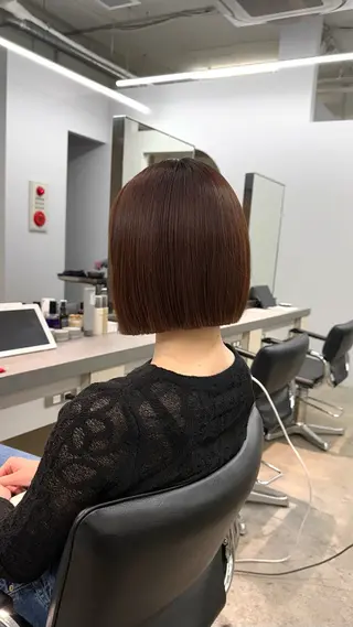 ミディアム mina★ボブcut 透明感color🥣のヘアスタイル