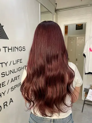 セミロング カット モデル募集/ホノカのヘアスタイル