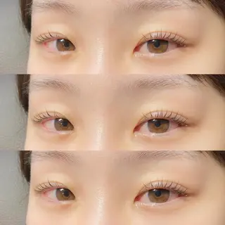 ミディアム カラー ヘアアレンジ ネイル マツエク・マツパ アイブロウ 𓊆ᶠᵉᵉʸ𓊇 ᶜᴴᴵᴴᴬᴿᵁのマツエク・マツパデザイン