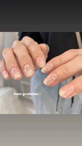 ネイル 🎀チーク/ちゅるん 🫧chisa🎀のネイルデザイン