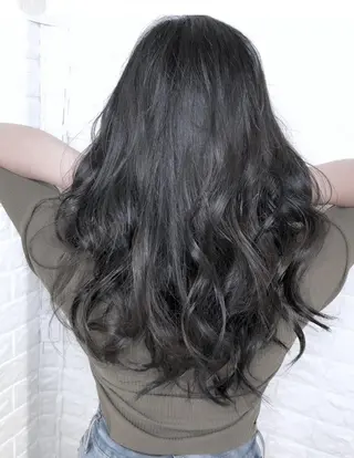 ロング 縮毛矯正/髪質改善 主税巧一のヘアスタイル