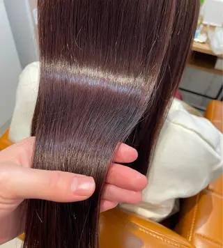 ロング 小松崎 結花のヘアスタイル