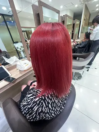 セミロング カラー ハイトーン/デザイン 💎ryuyaのヘアスタイル