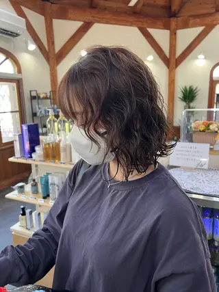 ショート slow所属・名取 純平のヘアスタイル