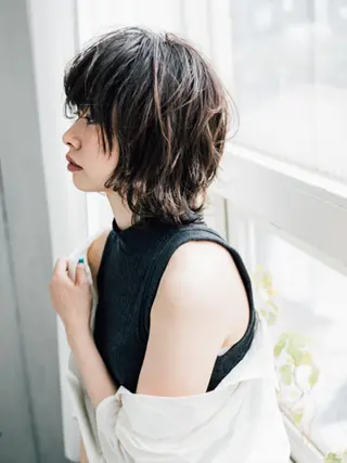 ショート Conforto店長 渡邊のヘアスタイル
