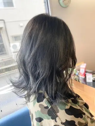 カラー 堀 望美のヘアスタイル