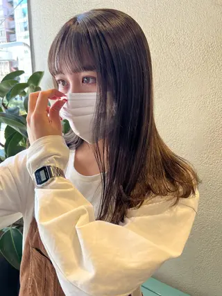 ロング 上原 みちるのヘアスタイル