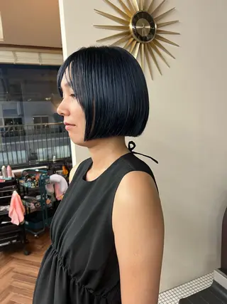 ミディアム カラー レイヤー専門家 ダブルカラー修のヘアスタイル