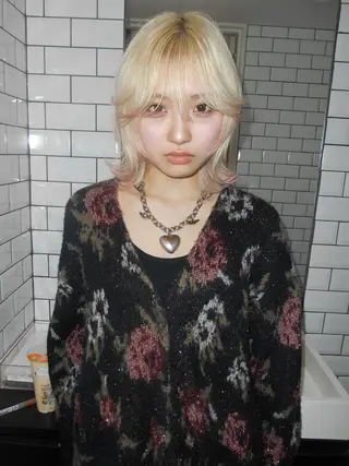 カラー ブリーチ特化/ 渋谷/TAIKIのヘアスタイル