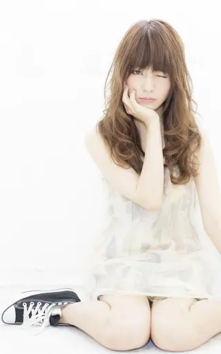 ロング Agu hair rupia 金沢店所属・金沢美容室/ 艶髪/夜営業/JINのヘアスタイル