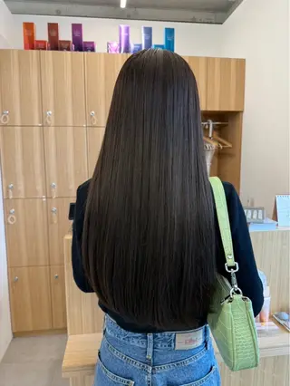 カラー うるツヤカラー💖 なるみももかのヘアスタイル