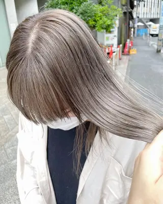 ミディアム カラー 👩🏻ボブ/ 髪質改善ダブルカラーのヘアスタイル
