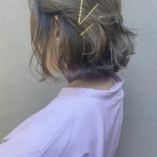 ミディアム カラー ヘアアレンジ ayano /トレンドヘアのヘアスタイル