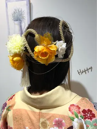 ヘアアレンジ 青野 文香のヘアスタイル
