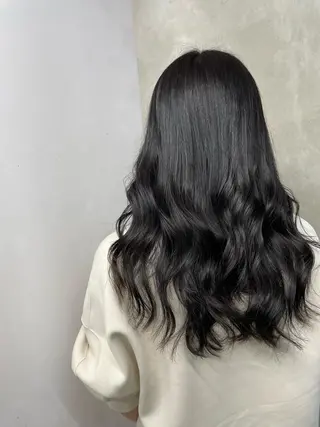 ロング 韓国風レイヤーカット 💕髪質改善💫拓海のヘアスタイル