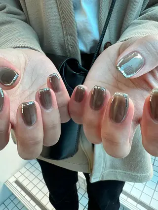 ネイル 【韓国ヘア・ネイル】 HINATA🍒のネイルデザイン