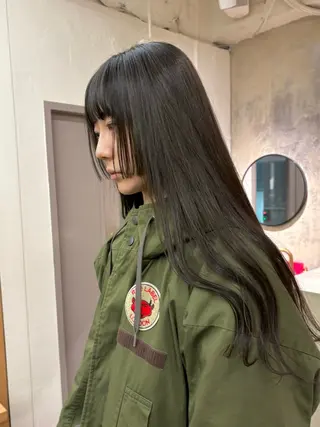 ロング カラー 武田美空🐇 ヘアアレンジ/カラーのヘアスタイル