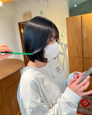 カラー aiko【艶カラー ・ミニモ年内で終了】のヘアスタイル