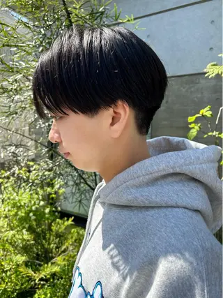 ショート メンズ 顔周りカット× 髪質改善【リョウ】のヘアスタイル