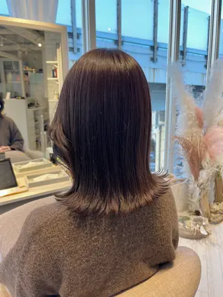 ミディアム ボブ/レイヤー/ 茉莉花のヘアスタイル