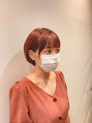 ショート イチゴ森下所属・🌟髪質 改善🌟のヘアスタイル