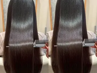 ロング KAEDE💖 縮毛矯正/艶カラーのヘアスタイル