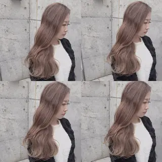 ロング カラー メンズカット/波巻き TAKUMAのヘアスタイル
