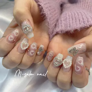 ネイル 韓国/網紅/パーツ M-salonのネイルデザイン