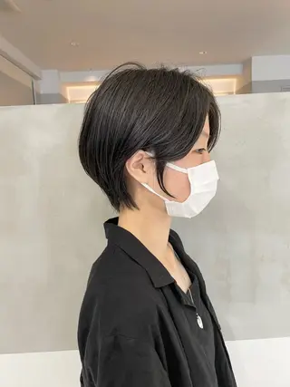 ショート パーマ/レイヤー /店長/YURAのヘアスタイル