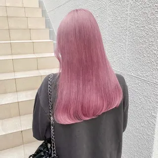 ロング カラー ヘアアレンジ 💗💗韓国レイヤー yu-ki💗💗のヘアスタイル
