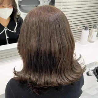 ショート まつパ/ケア ブリーチ/sEnAのヘアスタイル