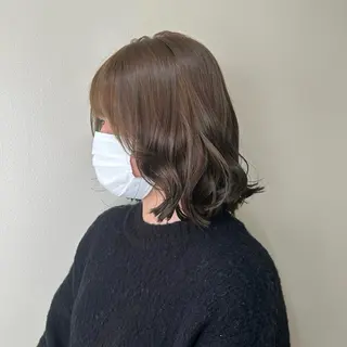 ショート カラー ✨うる艶/ブリーチ✨ 𝓡𝒖𝓷𝐚💋のヘアスタイル