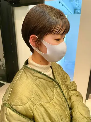 ショート 中澤 美緒のヘアスタイル