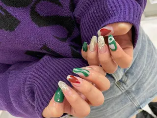 ネイル 細矢 咲花のネイルデザイン