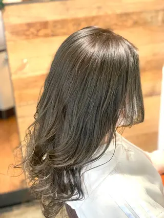 ロング カラー ハイライト✨髪質改善 TAKAさんです😊のヘアスタイル