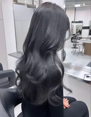 ロング カラー ヘアアレンジ HAIR SALON M Fe's所属・透明感カラー/レイヤ ー/小谷野真緒のヘアスタイル