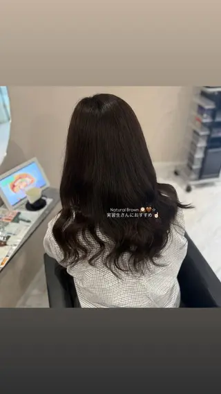 ロング カラー ヘアアレンジ 透明感カラー🪼🩵 𝐑𝐢𝐧のヘアスタイル