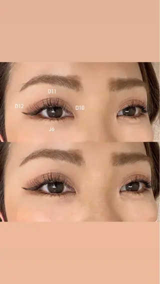 マツエク・マツパ CAFUNE 杉村のマツエク・マツパデザイン