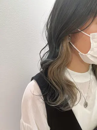 カラー 村松 萌のヘアスタイル