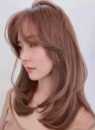 ミディアム カラー 鈴木 一貴のヘアスタイル