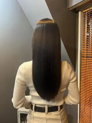 ロング カラー *くせ毛に特化* 【yun】のヘアスタイル