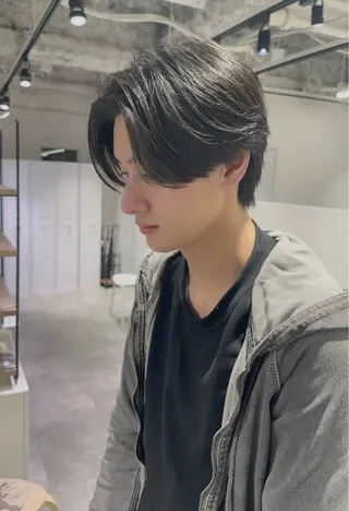 パーマ メンズ 加藤 拓海のヘアスタイル