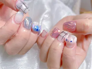 ネイル 🎀ネイルサロン エクラYUI🎀のネイルデザイン