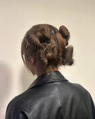 ロング ヘアアレンジ 木村 咲良のヘアスタイル