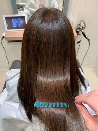 ロング 内藤　宏紀 tidasmileのヘアスタイル