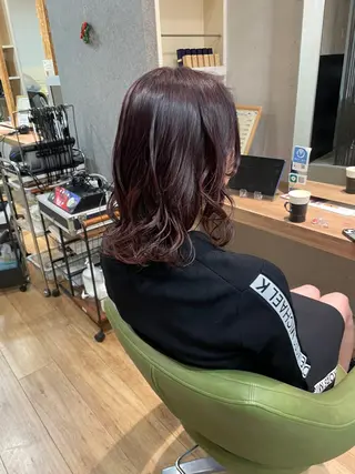 ミディアム カラー 髪質改善/Bloss om🌷高橋沙衣のヘアスタイル