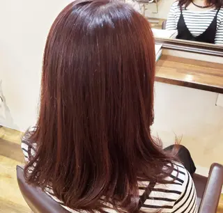 ロング 龍 悠紀のヘアスタイル