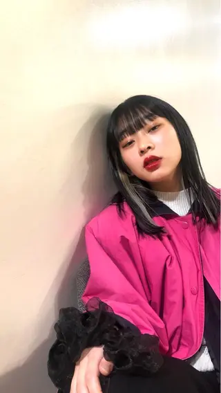 セミロング カラー メンズ支持率No.1 KAIのヘアスタイル