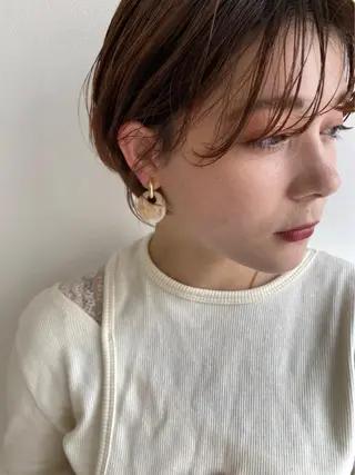 ショート maeda yumiのヘアスタイル